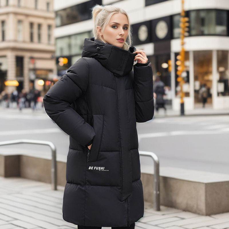 Women's Fashion Simple Thickened Cotton Padded Coat - MYLUXURY LANE ENTERPRISE