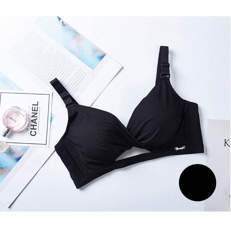 No traces and no steel ring gathered girls bra - MYLUXURY LANE ENTERPRISE