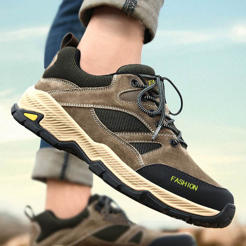 Lace-up Sneakers For Men Casual Breathable Outdoor Hiking Running Sports Shoes - MYLUXURY LANE ENTERPRISE