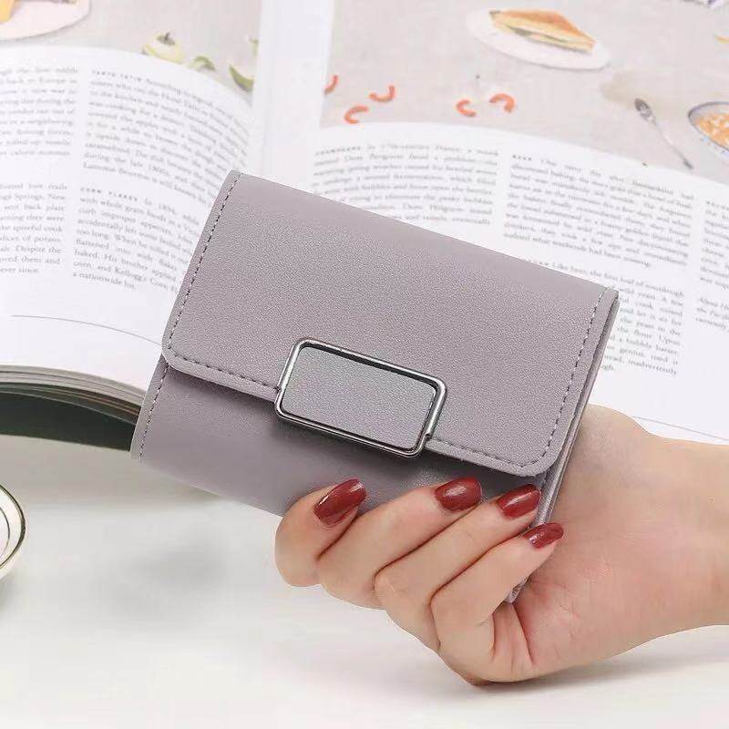 Women's Short And Simple Plaid Fashion Wallet - MYLUXURY LANE ENTERPRISE