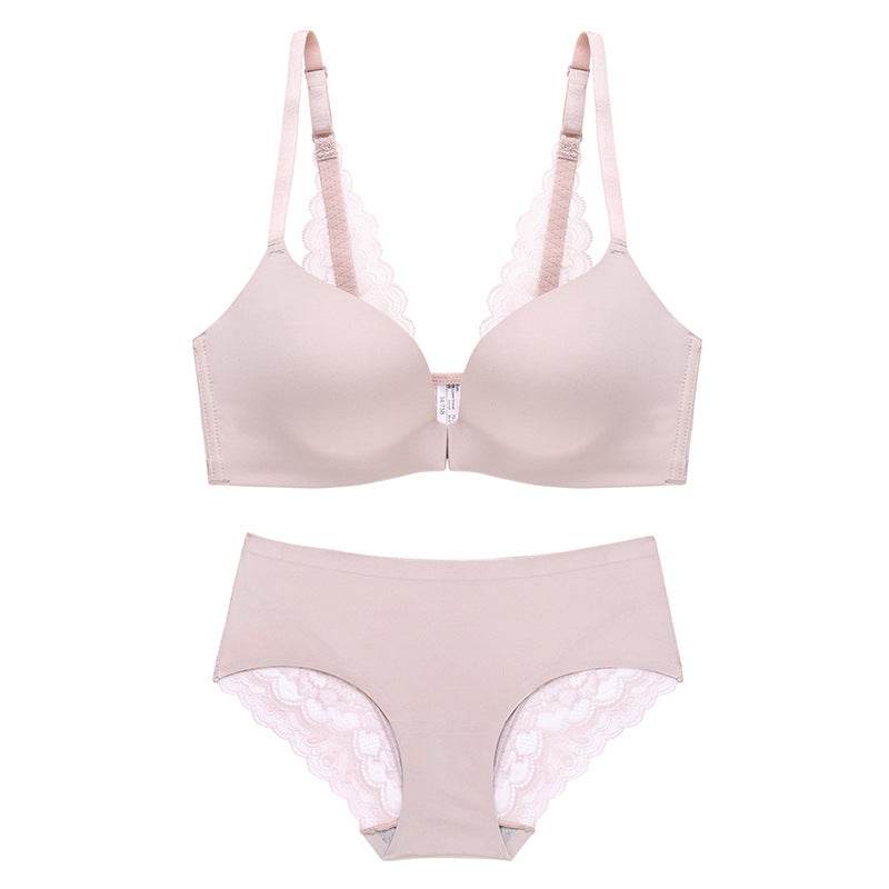 Lace-up front bra without lace - MYLUXURY LANE ENTERPRISE