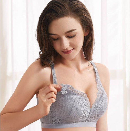 Plus size lace nursing bra - MYLUXURY LANE ENTERPRISE