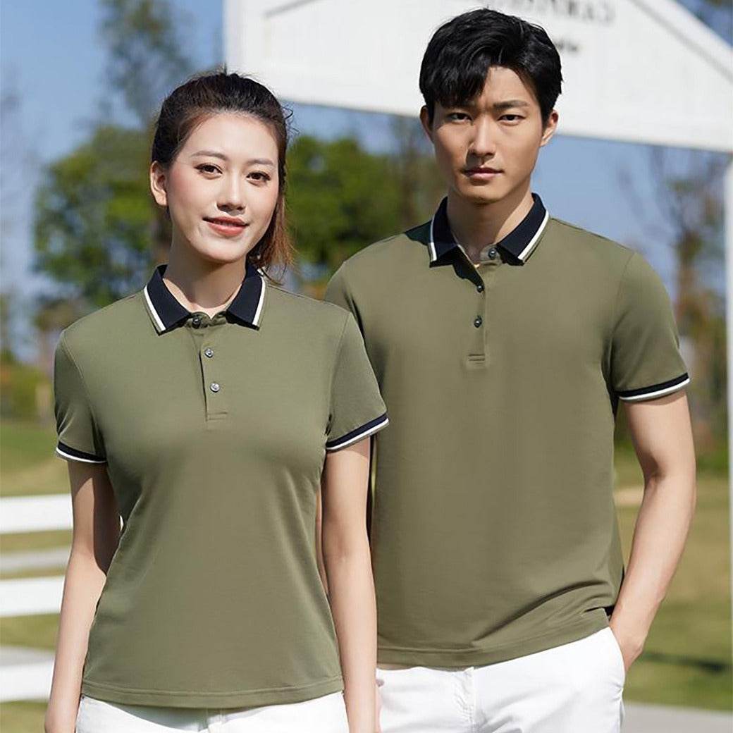 Men's Short-sleeved Polo Shirt - MYLUXURY LANE ENTERPRISE