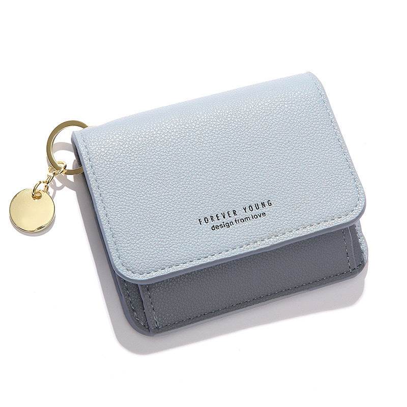 Women's Short Fashion PU Leather Zero Wallet - MYLUXURY LANE ENTERPRISE