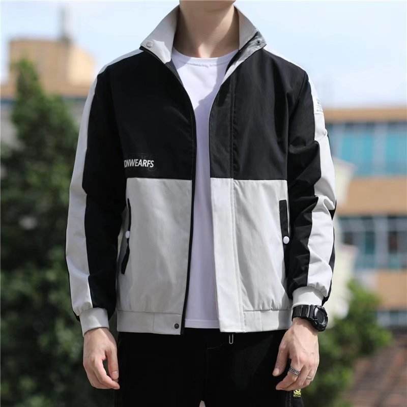 Trendy Men's Stand Collar Jacket - MYLUXURY LANE ENTERPRISE