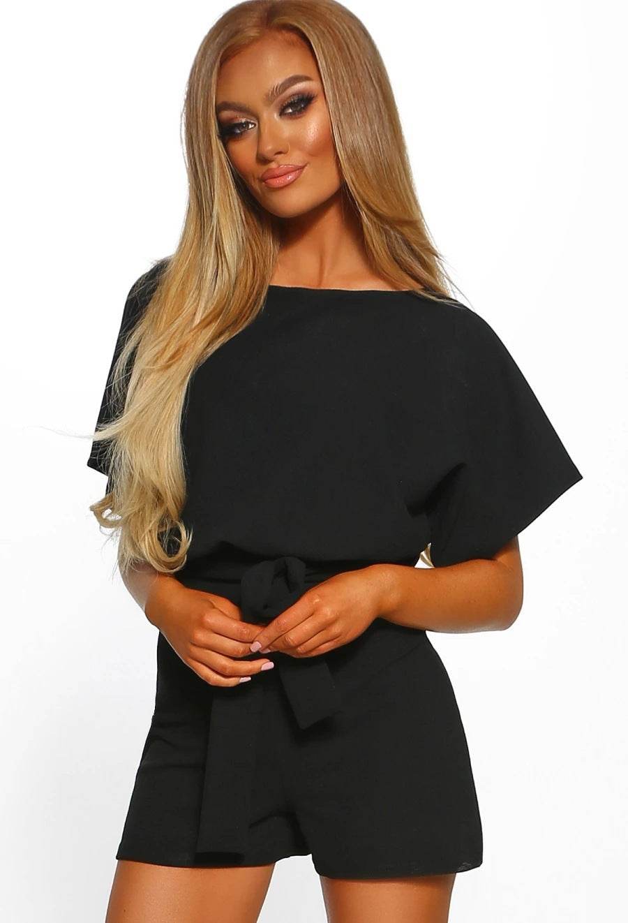 Summer fashion hot models jumpsuit shorts - MYLUXURY LANE ENTERPRISE
