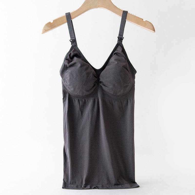 Nursing Bra Underwear Postpartum Belly Shaping Sling Nursing Vest - MYLUXURY LANE ENTERPRISE