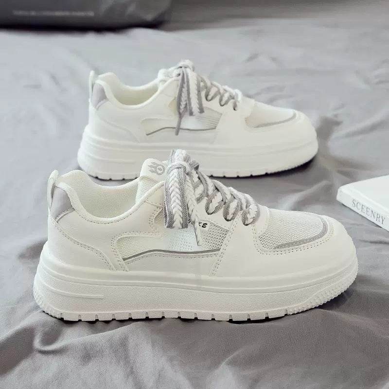 Platform White Shoes Minority All-match Running Leisure Sneakers - MYLUXURY LANE ENTERPRISE
