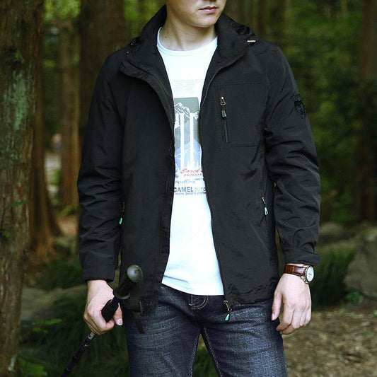Outdoor Leisure Shell Jacket Men's Jacket - MYLUXURY LANE ENTERPRISE
