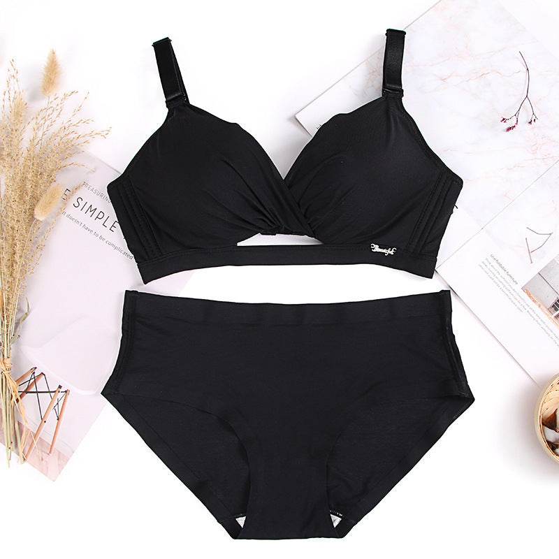 No traces and no steel ring gathered girls bra - MYLUXURY LANE ENTERPRISE