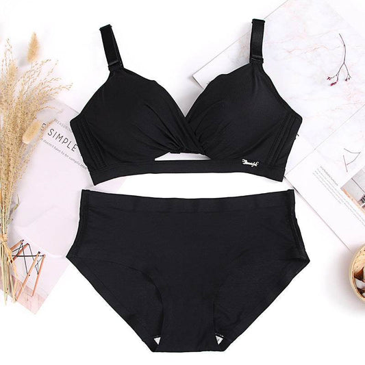 No traces and no steel ring gathered girls bra - MYLUXURY LANE ENTERPRISE