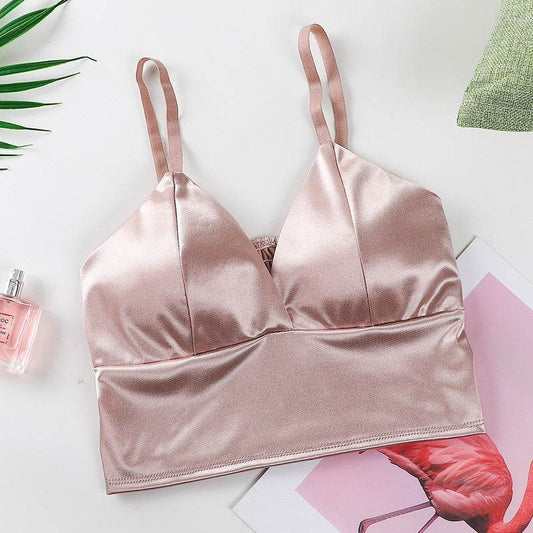 Women's Low Cut Sling Glossy Silk Underwear - MYLUXURY LANE ENTERPRISE