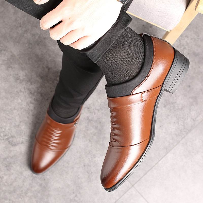 Fashion formal business men's leather shoes - MYLUXURY LANE ENTERPRISE