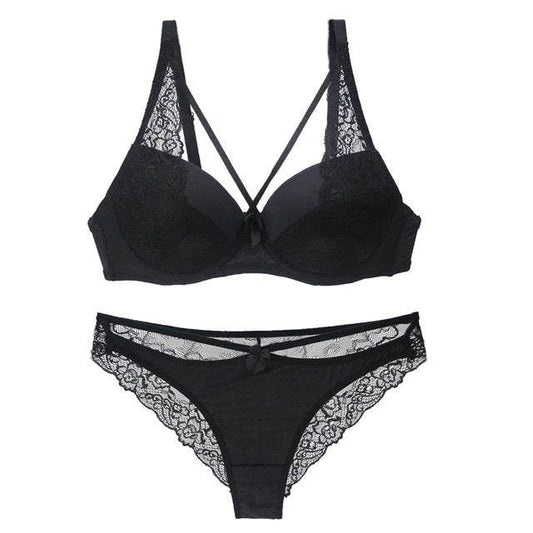 Women's Lace Bra Panties Set - MYLUXURY LANE ENTERPRISE