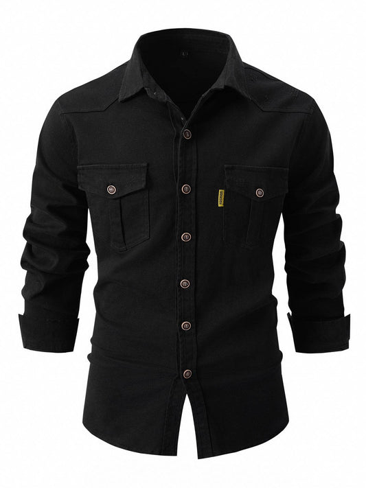 European Size Shirt Men's Washing Stretch - MYLUXURY LANE ENTERPRISE