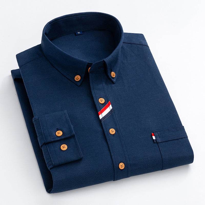 All-matching Casual Cotton Summer Business Oxford Woven Shirts - MYLUXURY LANE ENTERPRISE