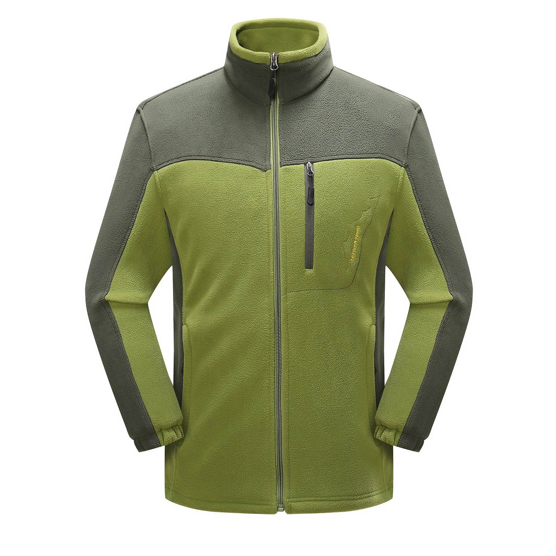 Cross-border Sources Of New Polar Fleece Warm Fleece Couple Cardigan Contrast - MYLUXURY LANE ENTERPRISE