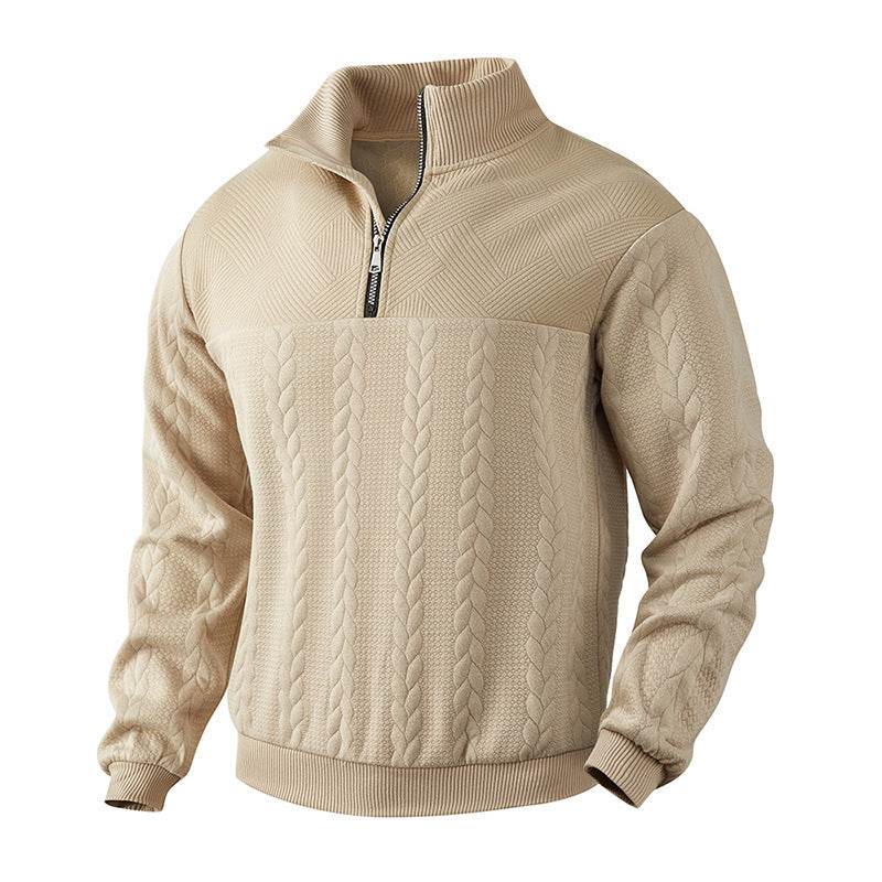 Jacquard Autumn And Winter Long-sleeved Sweater Men - MYLUXURY LANE ENTERPRISE