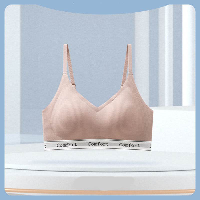 Seamless Comfort Wireless Bra for Women - Soft Jelly Support, Removable Pads, Breathable & Stretchy Fabric, Perfect for Sports & Casual Attire - MYLUXURY LANE ENTERPRISE