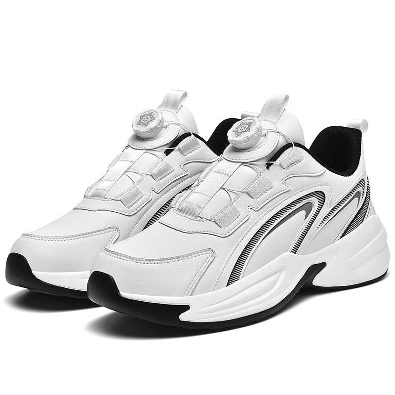 Waterproof Sneaker Men's Rotating Button - MYLUXURY LANE ENTERPRISE