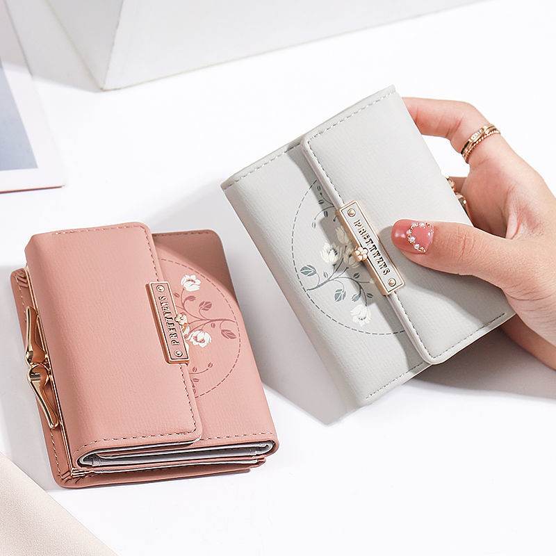 Women's Fashion Simple Tri-fold Wallet Card Case - MYLUXURY LANE ENTERPRISE