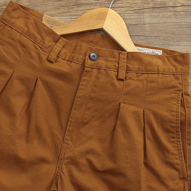 Autumn Cotton Straight Cargo Pants Men's - MYLUXURY LANE ENTERPRISE
