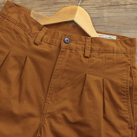 Autumn Cotton Straight Cargo Pants Men's - MYLUXURY LANE ENTERPRISE