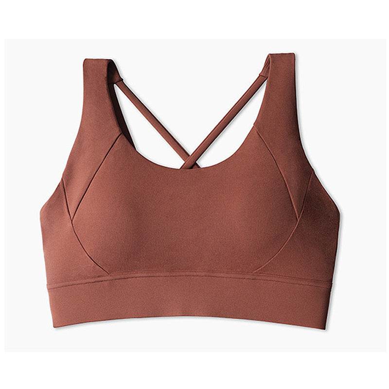 Fixed Cushion Running Shock Absorbing Sports Bra - MYLUXURY LANE ENTERPRISE