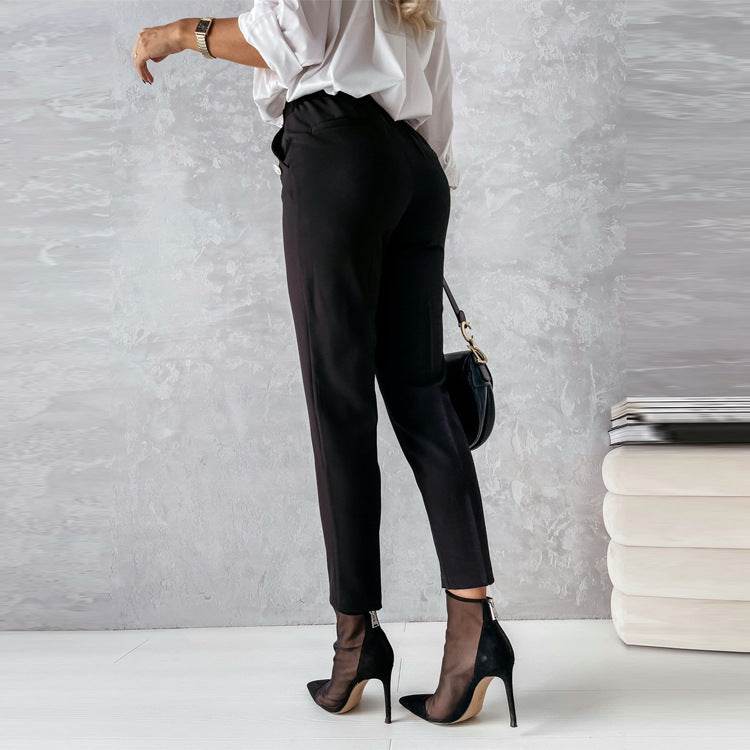 Casual Spring Clothing Suit Pants Women's Slim Fit - MYLUXURY LANE ENTERPRISE