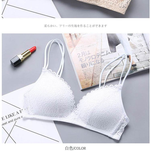 Cutout Lightweight Unwired Push Up Bra - MYLUXURY LANE ENTERPRISE