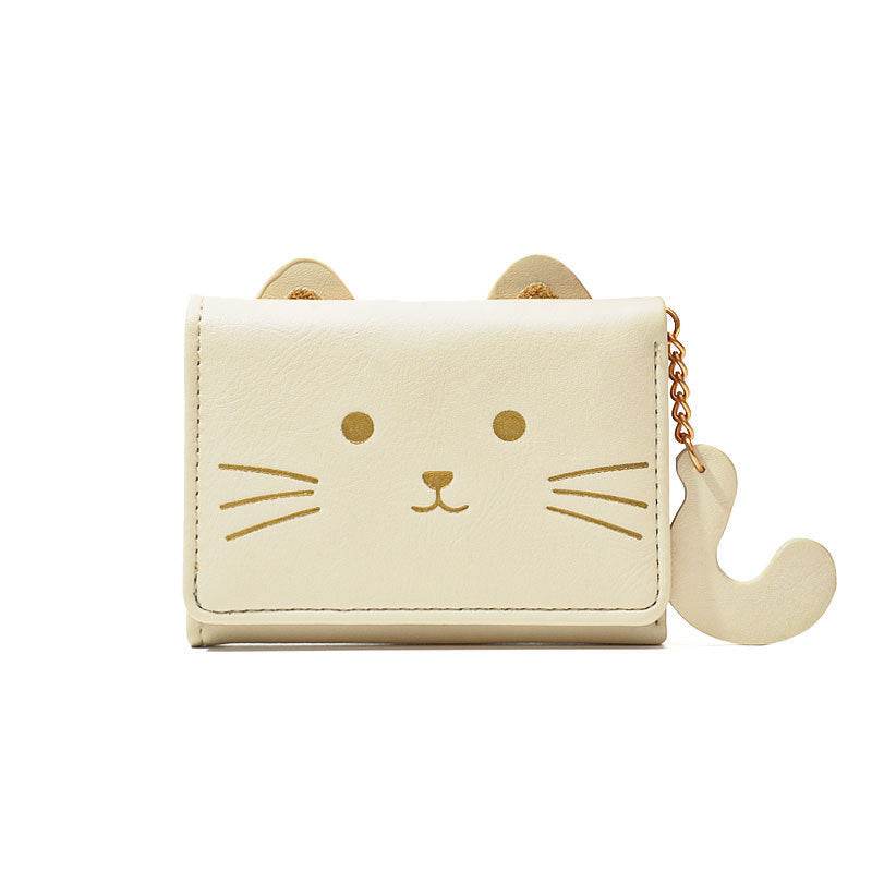 Cute Student Cartoon Female PU Wallet - MYLUXURY LANE ENTERPRISE