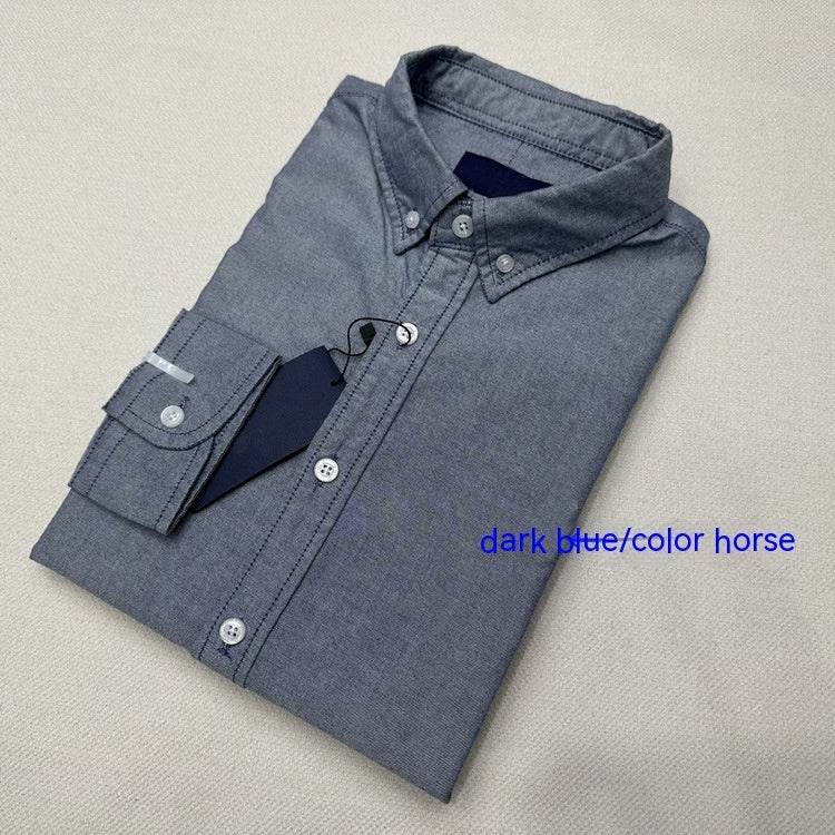 Men's Long-sleeved Shirt Spring And Autumn Business Casual - MYLUXURY LANE ENTERPRISE