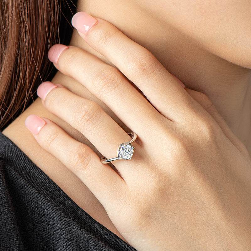 Fashion Bud 1 Carat Moissanite Ring - MYLUXURY LANE ENTERPRISE