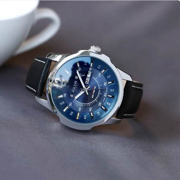 Fashion Calendar Week Quartz Handsome Men's Watch - MYLUXURY LANE ENTERPRISE