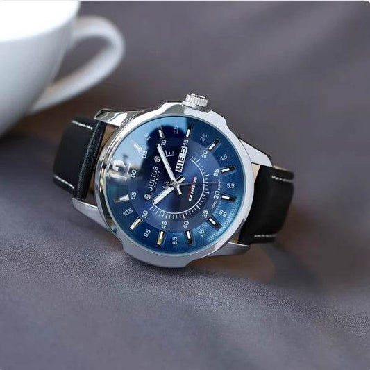Fashion Calendar Week Quartz Handsome Men's Watch - MYLUXURY LANE ENTERPRISE