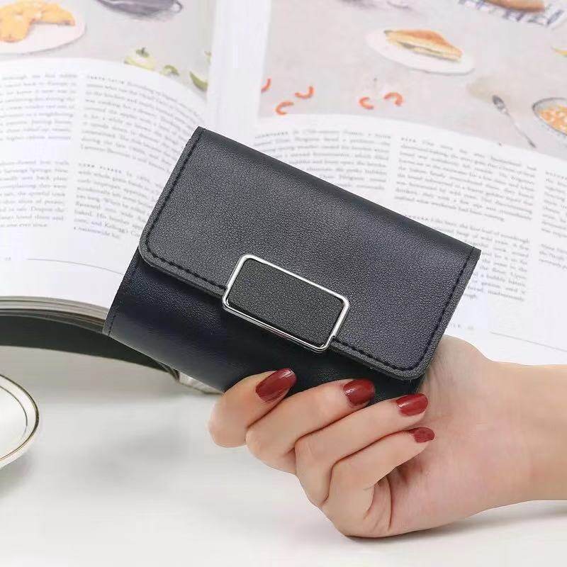 Women's Short And Simple Plaid Fashion Wallet - MYLUXURY LANE ENTERPRISE