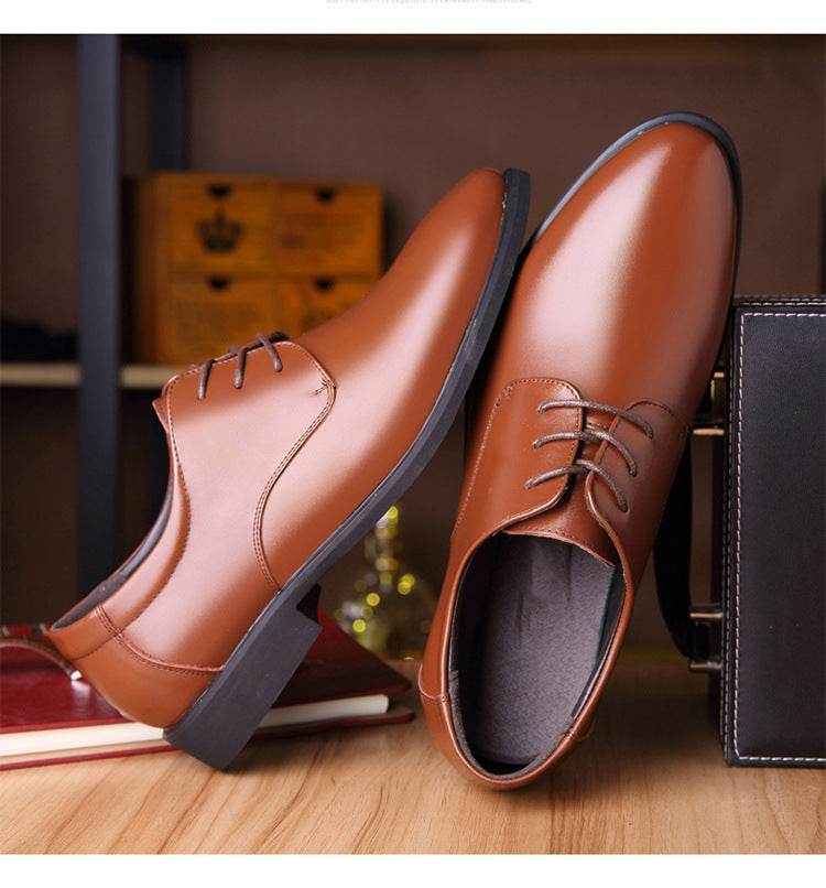 Daily pointed formal leather shoes - MYLUXURY LANE ENTERPRISE