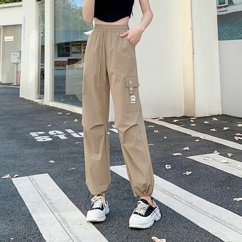 American Style Overalls Quick-drying Sports Straight Wide Leg - MYLUXURY LANE ENTERPRISE