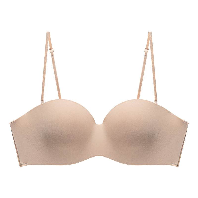Foreign Trade Order BC Strapless Underwear Breathable Bra Small Chest Push Up Not Empty Cup Bra Anti-sagging - MYLUXURY LANE ENTERPRISE