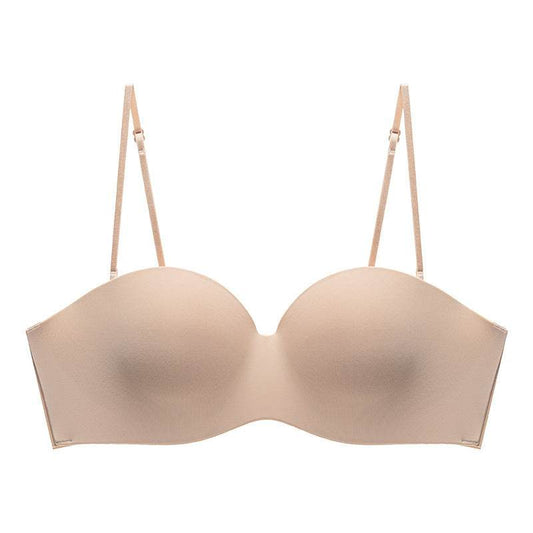 Foreign Trade Order BC Strapless Underwear Breathable Bra Small Chest Push Up Not Empty Cup Bra Anti-sagging - MYLUXURY LANE ENTERPRISE