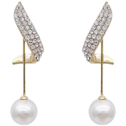 New Trendy High-end Earrings Retro Light Luxury Simple Earrings - MYLUXURY LANE ENTERPRISE