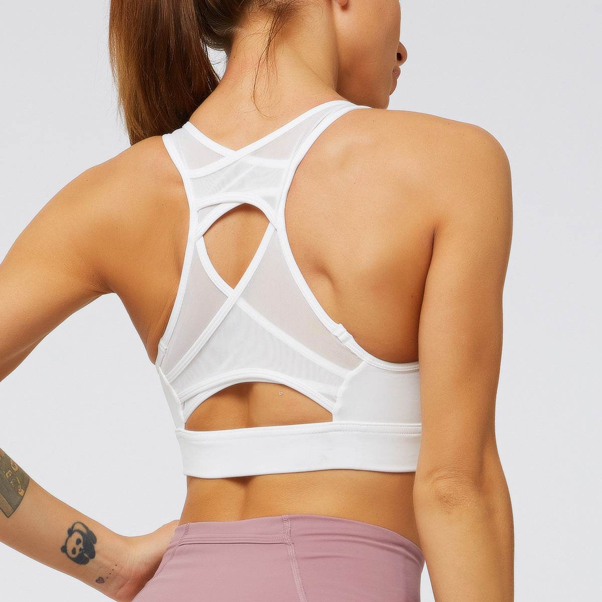 Mesh stitching beauty back bra - MYLUXURY LANE ENTERPRISE