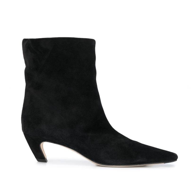 Women's Square Head Solid Color All-matching Chunky Heel Short Boots - MYLUXURY LANE ENTERPRISE