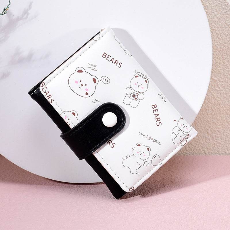 Girl's Wallet Short Cartoon Cute - MYLUXURY LANE ENTERPRISE