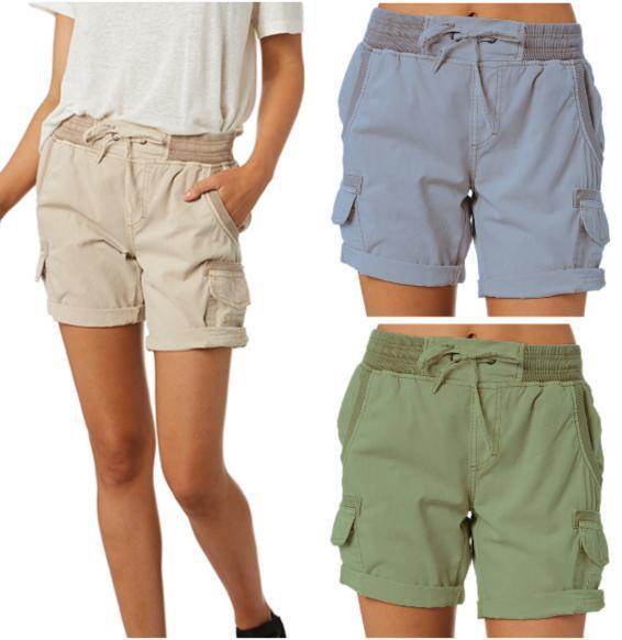 Women's Casual High Waist Cargo Shorts - MYLUXURY LANE ENTERPRISE
