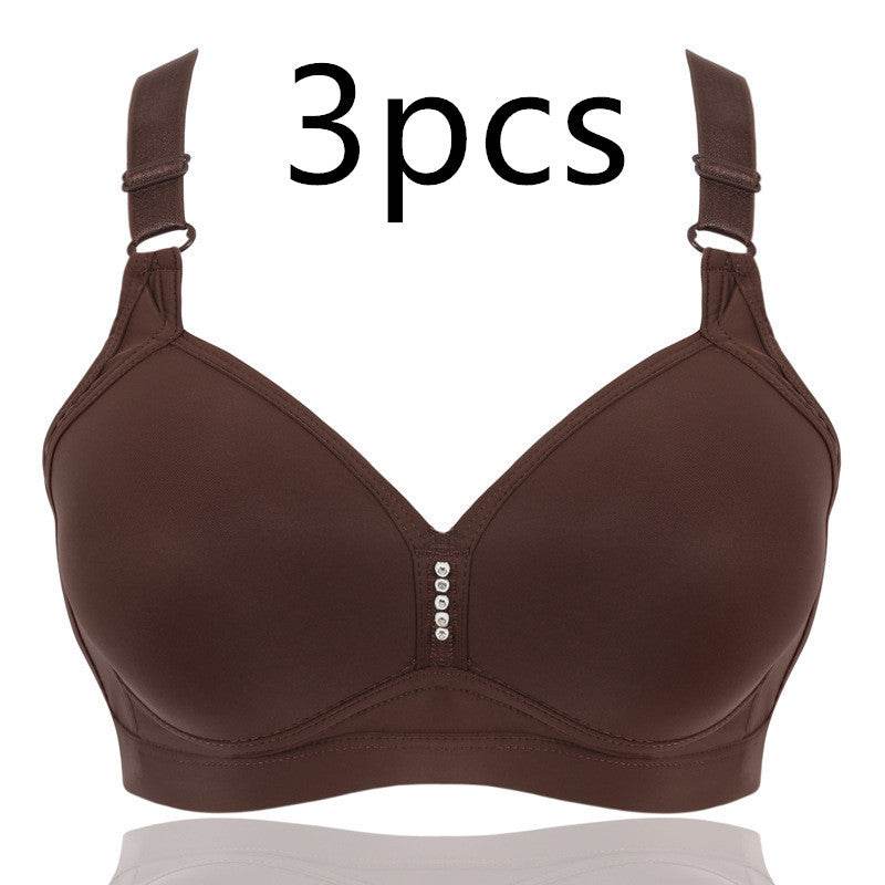 Large Size Thin Non-Wireless Cotton Bra Cotton - MYLUXURY LANE ENTERPRISE