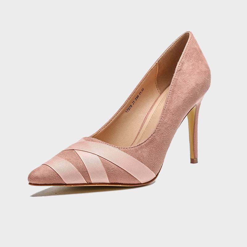 Shallow Mouth Pointed Super High Heel Women's Shoes - MYLUXURY LANE ENTERPRISE