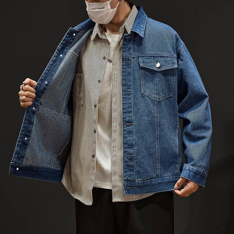 Denim Jacket Clothes Coat For Men - MYLUXURY LANE ENTERPRISE