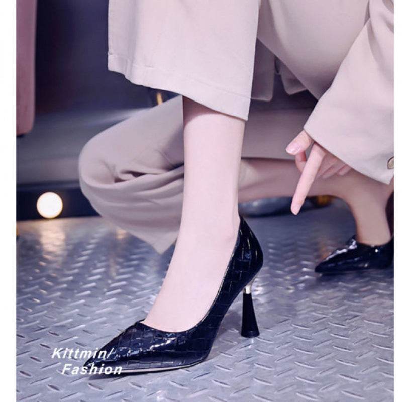 Woman High-heeled Shoes Stiletto Pointed Toe - MYLUXURY LANE ENTERPRISE