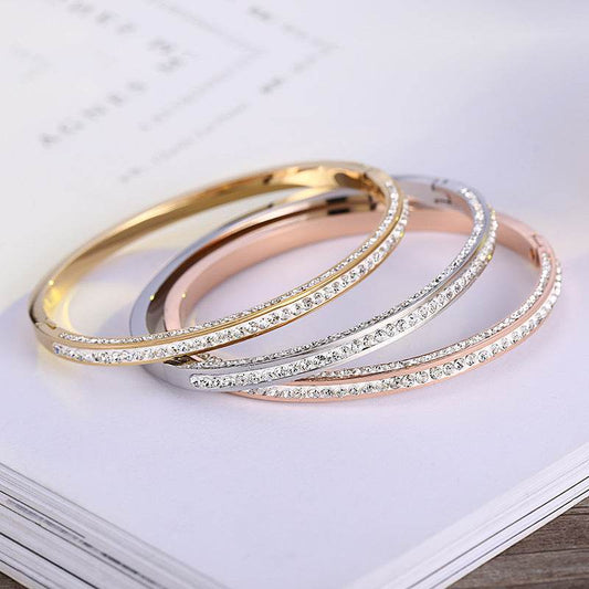 Mud Diamond Titanium Steel Bracelet - MYLUXURY LANE ENTERPRISE